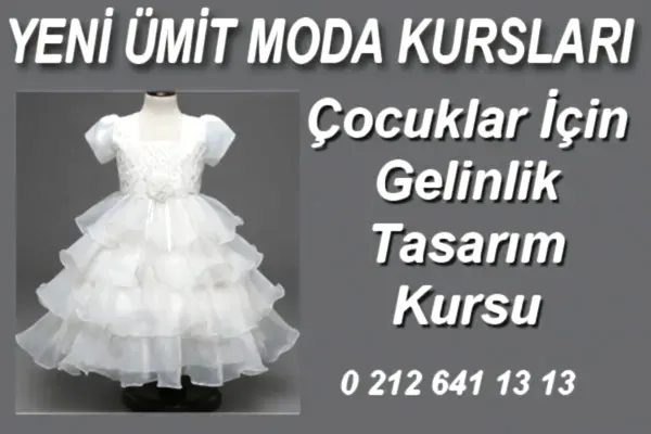 Çocuklar için gelinlik