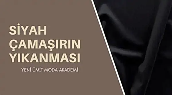 Siyah Çamaşırın Yıkanması