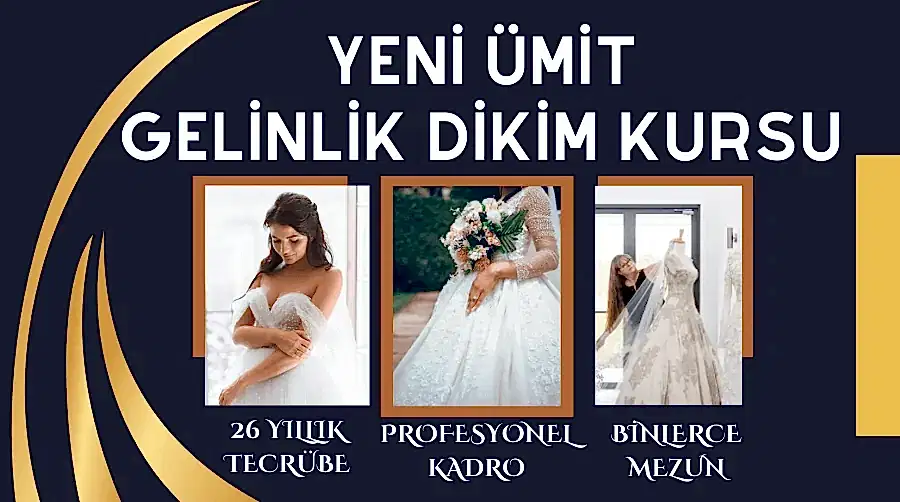 Gelinlik Dikimi Kursu, Abiye ve Nişanlık Tasarımı